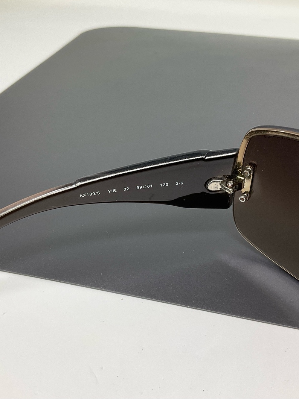 Armani Exchange AX189 /S shield wrap around sunglasses - Picture 7 of 12